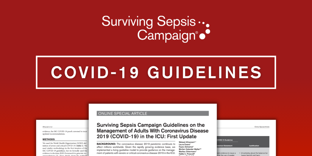 Surviving Sepsis Campaign COVID-19 Guidelines