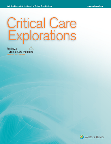 From Critical Care Explorations Authors